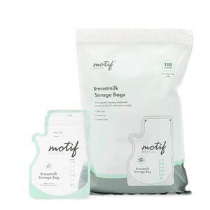 🍼 BUNDLE (300 Total) Motif Medical Breastmilk Storage Bags 8oz BPA-Free NEW